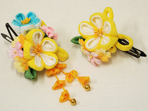 ** new goods ** handmade hair ornament * for girl * yellow color series *[26-CE-1]