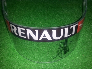 F1 Red Bull VETTELbeteru with autograph visor 