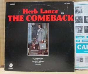 HERB LANCE/THE COMEBACK