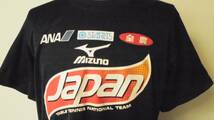 美品 別注 非売品 JAPAN ジャパン 日本代表卓球 Tシャツ Ｌ_画像1
