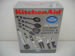  new goods kitchen aid large size. tool 10 point set black color free shipping 