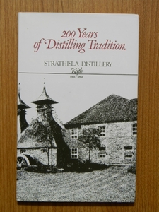 洋書　200Years of Distilling Tradition　Keith　1786-1986