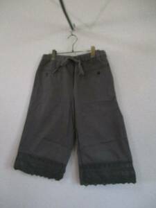 pualcecin khaki hem race attaching handle pa height pants (USED)62616②