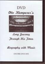 [DVD]オットー・クレンペラー Long Journey Through His Times _画像1
