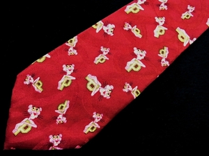 **:.*:K0097 beautiful goods [ Pink Panther ] necktie * Logo 