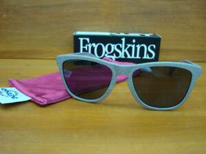 新品オークリーHigh Grade Collection Frogskins(Asia Fit) Smoke