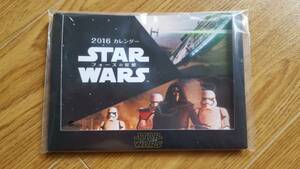 * Star Wars 2016 year desk calendar seven eleven limitation B