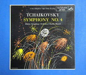 ◆TCHAIKOVSKY SYMPHONY NO.4/MUNCH ◆VICTOR 米 深溝