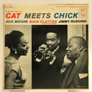 ◇ BUCK CLAYTON /CAT METTS CHICK ◇COLUMBIA 6EYES 米 深溝