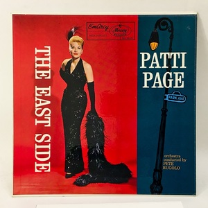 ◇THE EAST SIDE/PATTI PAGE◇MERCURY 米深溝 美女ジャケ