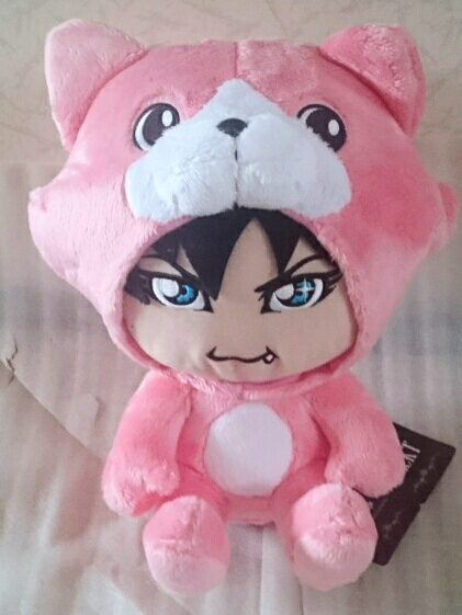 がくっち ぬいぐるみ GACKT GACKTのフィギュア＆ますこっとぬいぐるみがナムコのお店