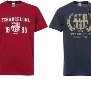 Barcelona 2Pack Crest T-Shirts L UK輸入品 バルセロナ