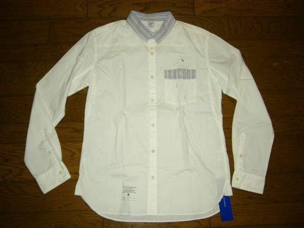 ネイバーフッド ストライプ カーディガン シャツ 新品　Ｍ mm00411wc2046-s481_1_2.jpg