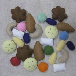 ミックススナック ハンドメイド フェルト ままごと