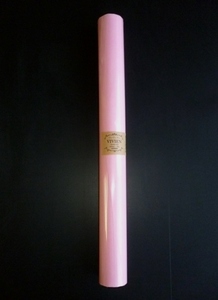 ラッピング包装紙 (ポリエステル製) 　ピンク　650mm×30m