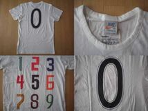 00's NIKE ホワイトレーベル NUMBERS Tシャツ M白 ナイキ 半袖 カットソー サッカー ユニフォーム 数字 背番号W杯 スポーツNSWスウォッシュ_画像2