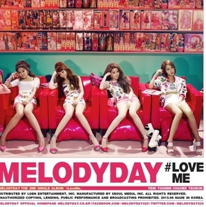 ◆Melody Day 『#Love Me』 非売直筆サインCD◆韓国