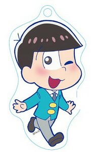 ★【トド松】おそ松さん やわらかクリアストラップL 2　