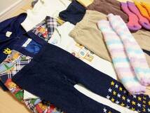 良品中古!!★子供服 いろいろ14点セット男の子 男子向け★サイズ90-100 子ども服まとめ売り★トップス Tシャツ パーカー ズボン トレーナー_画像2