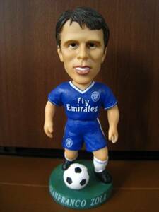 zola Chelsea FC Pal ma94 Italy representative Baggio XL Bubble head 