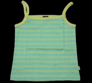  unused *koz Be COSBY| border camisole L yellow blue 