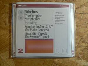 輸入盤2CD シベリウス 交響曲第2・3・6・7番/コリン・デイヴィス