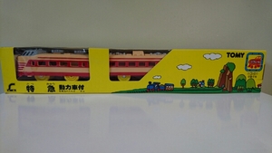  rare * new old goods Plarail EC03 L Special sudden ( power car attaching )*485 series .../ Showa Retro 