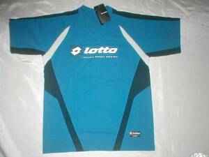 новый товар быстрое решение lotto Rod * pra рубашка 160cm голубой / темно-синий 8526