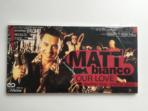 【新品】【8cm】MATT BIANCO マット・ビアンコ OUR LOVE【送料スマートレター180円】8㎝シングル盤 激レア 希少品