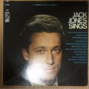 Jack Jones / SINGS Marcos Valle he Face I Love)
