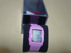  rare article design BOUNCER 3ATM arm clock case attaching pink 