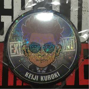 HiGH&LOW THE LIVE EXILE THE SECOND 黒木啓司 モバイルデカ缶バッジ