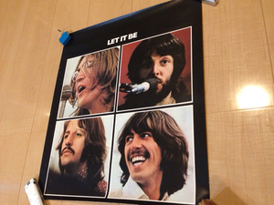 The Beatles★ビートルズ★LET IT BE★ポスター★横42㎝×縦47㎝