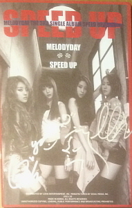 ◆MelodyDay 『SPEED UP』 全員直筆サイン非売CD◆韓国