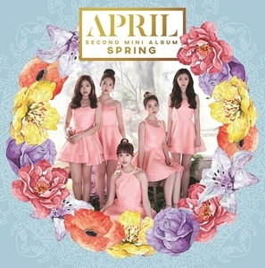 ◆APRIL 2nd Mini Album 『Spring』 全員直筆サイン非売CD◆韓国