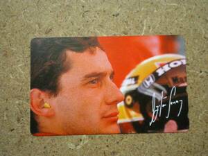 a802* Ayrton Senna F1 телефонная карточка 