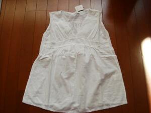 *. out possible! unused goods! pretty cotton material. sleeveless shirt 