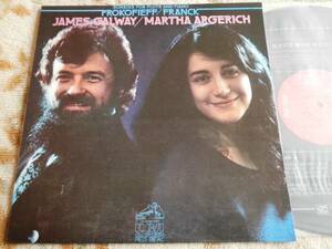 【LP】マルタアルゲリッチ(SRCR162韓国RCA1989年JAMES GALWAY.MARTHA ARGERICH/SONATAS FOR FLUTE AND PIANOフルートソナタ集)