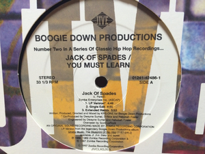 Boogie Down Productions / You Must Learn