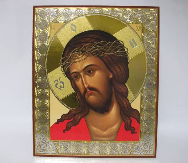 ★Icono grande★Pasión de Cristo★Jesucristo★Christus, cuadro, pintura al óleo, pintura religiosa