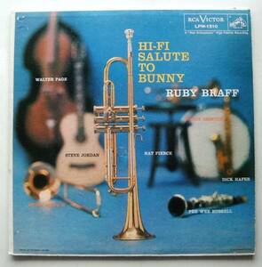 ◆ RUBY BRAFF / Hi-Fi Salute To Bunny ◆ RCA LPM-1510 (dog:dg) ◆ V