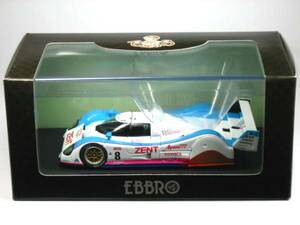 エブロ 1/43 トヨタ TS010 ZENT No.33 1992 (44586)