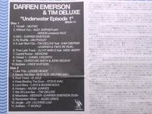 [国内盤]Underwater/Episode 1/Darren Emerson & Tim Deluxe/MIX CD/元アンダーワールド/ダレン・エマーソン/ティム・デラックス_画像2