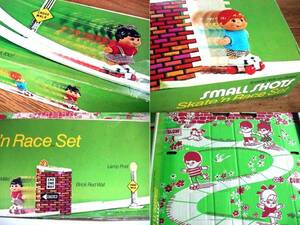 ★超希少★MATTEL【SMALL SHOTS Skate'n Race Set】検/マテル バービー/ローラースケート/レッドライン/ビンテージTOY/入手困難/スマイリー