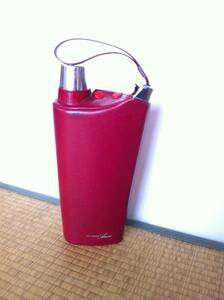  Showa Retro flask Zojirushi stylish design wine red 