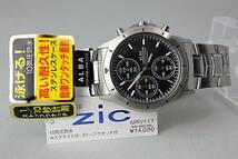 【新品】SEIKO ALBA ZiC ストップウオッチ付 APFV117_画像2