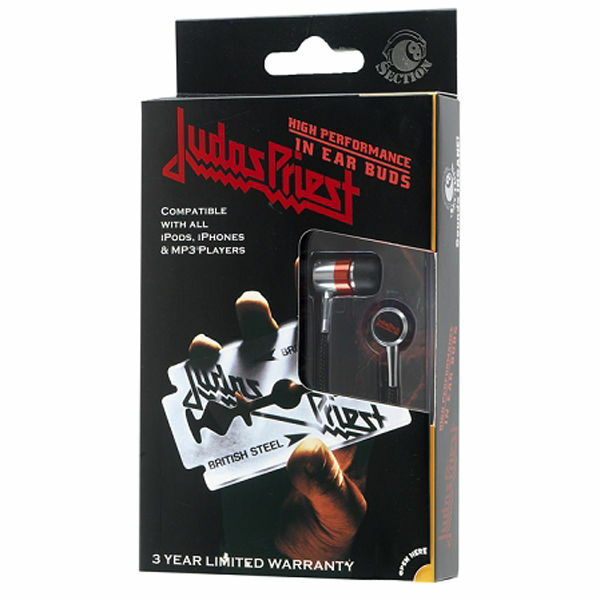 Section8 Judas Priest カナルイヤホン US輸入品