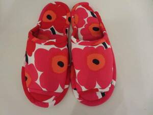  hand made * Marimekko cloth * slippers 23.5cm~24cm