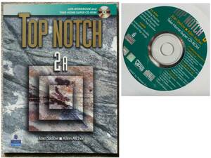 Top Notch 2A 英会話テキストとCD-ROM