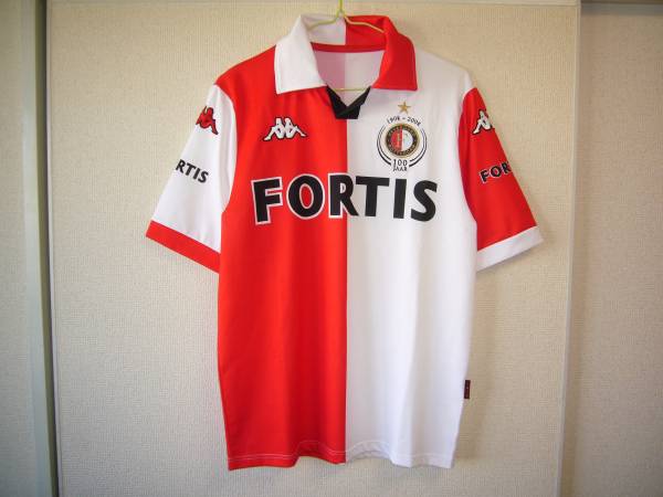 【新品】フェイエノールト 100周年ユニフォーム 2008年 新品】フェイエノールト 100周年ユニフォーム 2008年